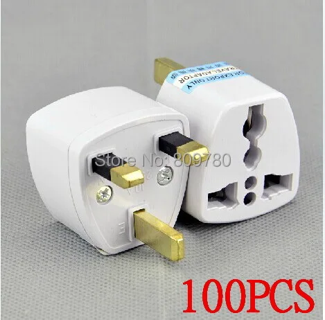 High quality 100 Pcs / Lot Universal EU US AU to UK AC Travel Power Plug Charger Adapter Converter Travel Adaptors UK
High quality 100 Pcs / Lot Universal EU US AU to UK AC Travel Power Plug Charger Adapter Converter Travel Adaptors UK