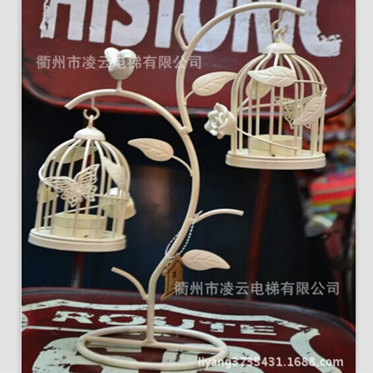 European retro Markor rural countryside creative personality wrought iron bird cage candle cup desktop decoration ornaments
European retro Markor rural countryside creative personality wrought iron bird cage candle cup desktop decoration ornaments