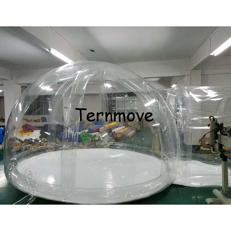 inflatable lawn clear bubble tent