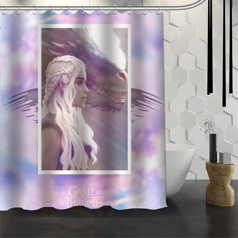 Custom Waterproof Bathroom Game of Thrones Shower Curtain Polyester Fabric Bathroom Curtain 165X180cm,180X200cm P#
Custom Waterproof Bathroom Game of Thrones Shower Curtain Polyester Fabric Bathroom Curtain 165X180cm,180X200cm P#