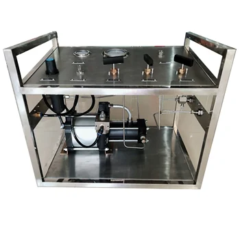 Wellness Model:WS-GB25-A 100-200Bar Portable high pressure air driven gas booster pump for nitrogen or argon helium refilling
Wellness Model:WS-GB25-A 100-200Bar Portable high pressure air driven gas booster pump for nitrogen or argon helium refilling