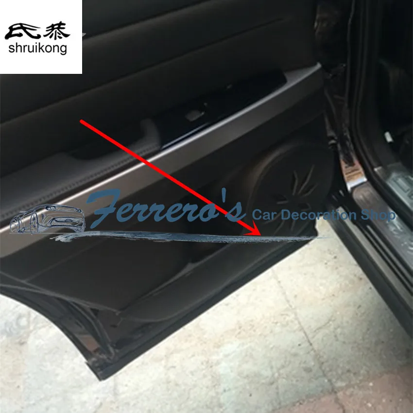 4pcs/lot for 2009-2017 MAZDA CX-7 CX7 CX 7 PU leather car stickers car accessories door protection kick cover car accessories
4pcs/lot for 2009-2017 MAZDA CX-7 CX7 CX 7 PU leather car stickers car accessories door protection kick cover car accessories