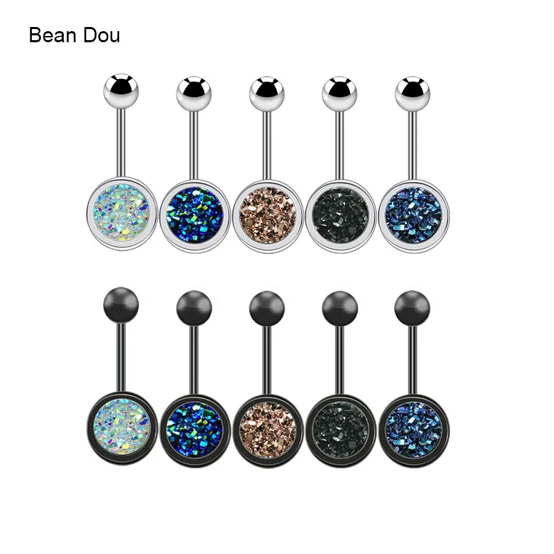 New Sexy Belly Button Rings Navel Piercing Jewelry 14G Surgical Steel Glitter Ombligo Nombril Body Pircing Jewelry For Women
New Sexy Belly Button Rings Navel Piercing Jewelry 14G Surgical Steel Glitter Ombligo Nombril Body Pircing Jewelry For Women