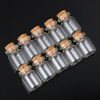 5/8/12/15ml 10pcs/pack Clear Vials Glass Bottle Blank Empty Wishing Message Bottles Transparent With Cork Stopper Tiny Small
5/8/12/15ml 10pcs/pack Clear Vials Glass Bottle Blank Empty Wishing Message Bottles Transparent With Cork Stopper Tiny Small