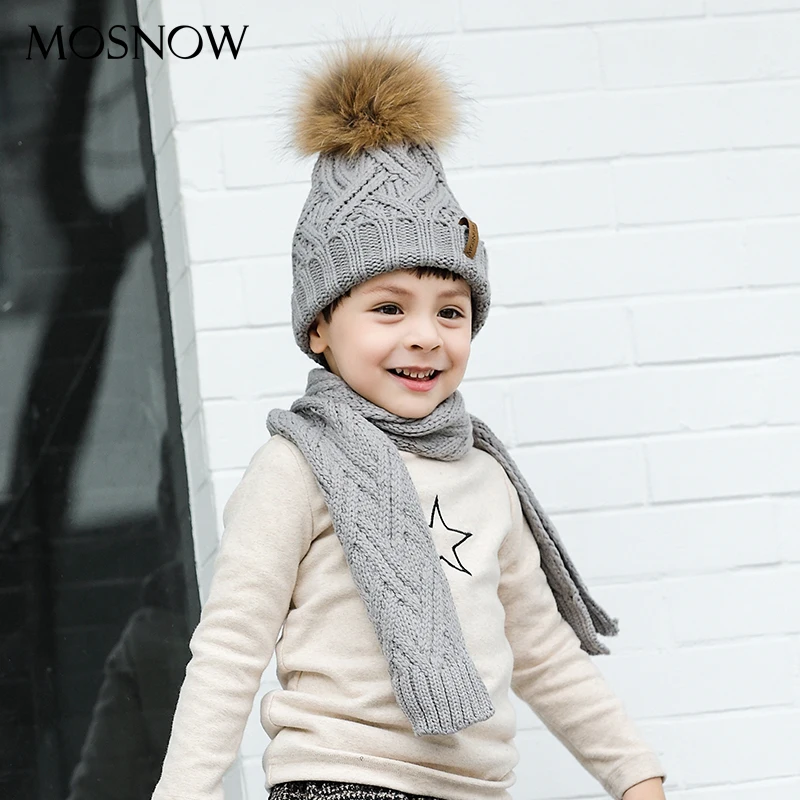 Boy Girl Hat And Scarf Set 2-6 Years Solid Cotton Knitted Winter Pompom Caps Boy Thick Warm Infinity Scarves #MZ852
Boy Girl Hat And Scarf Set 2-6 Years Solid Cotton Knitted Winter Pompom Caps Boy Thick Warm Infinity Scarves #MZ852