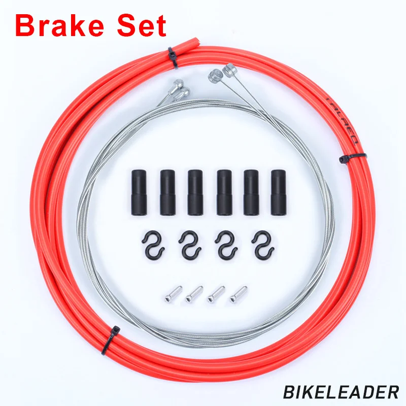 BikeLeader Road Bike MTB New bicycle brake cable Shift Set Control line gear shift Mountain bike brake cable Derailleur kits
BikeLeader Road Bike MTB New bicycle brake cable Shift Set Control line gear shift Mountain bike brake cable Derailleur kits