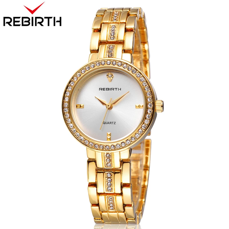 REBIRTH Dress Style Luxury Watch Women Stainless Steel Bracelet Diamond Ladies Wristwatches Woman Relogio Femenino with box
REBIRTH Dress Style Luxury Watch Women Stainless Steel Bracelet Diamond Ladies Wristwatches Woman Relogio Femenino with box