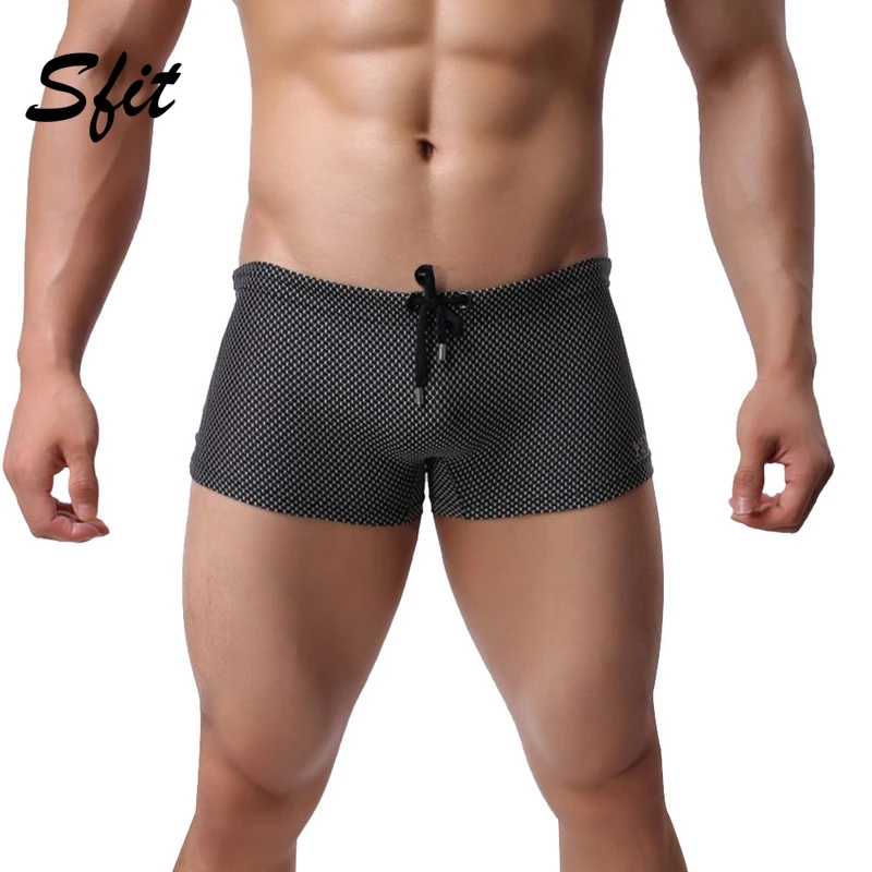 Sfit 2019 Men Swimwear Swimming Boxers Summer Water Sports Shorts Solid Color Drawstring Trunks Sexy Male Beachwear Plus Size
Sfit 2019 Men Swimwear Swimming Boxers Summer Water Sports Shorts Solid Color Drawstring Trunks Sexy Male Beachwear Plus Size
