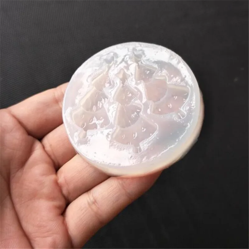 Christmas tree Pendant Shape Epoxy Resin Jewelry Mold Transparent Silicone Mould Candy Chocolate Fondant Cake Baking Tools H136
Christmas tree Pendant Shape Epoxy Resin Jewelry Mold Transparent Silicone Mould Candy Chocolate Fondant Cake Baking Tools H136