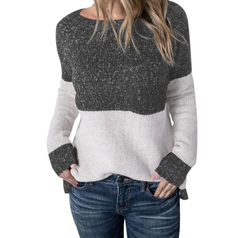 Casual Pullovers Long Sleeve Crop Sweater Slim Knitted Sweater Autumn Winter Women Sweaters
Casual Pullovers Long Sleeve Crop Sweater Slim Knitted Sweater Autumn Winter Women Sweaters