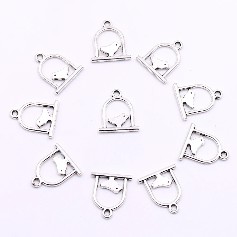 10pcs Birdcage Shaped Pendants Charms for Jewelry Making DIY Craft Charms Pendants for Jewelry Bracelets Necklace Making
10pcs Birdcage Shaped Pendants Charms for Jewelry Making DIY Craft Charms Pendants for Jewelry Bracelets Necklace Making