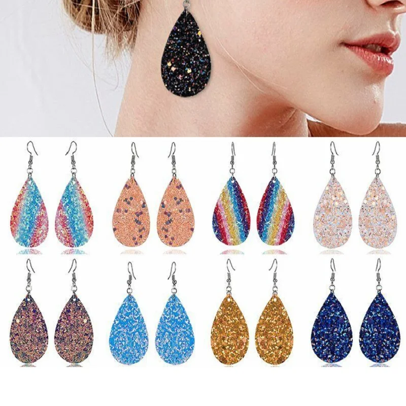 2019 Luxury Bling Sequin Gold Leaf Earrings for Women Fashion Teardrop Earrings Hook Drop Dangle Jewelry
2019 Luxury Bling Sequin Gold Leaf Earrings for Women Fashion Teardrop Earrings Hook Drop Dangle Jewelry