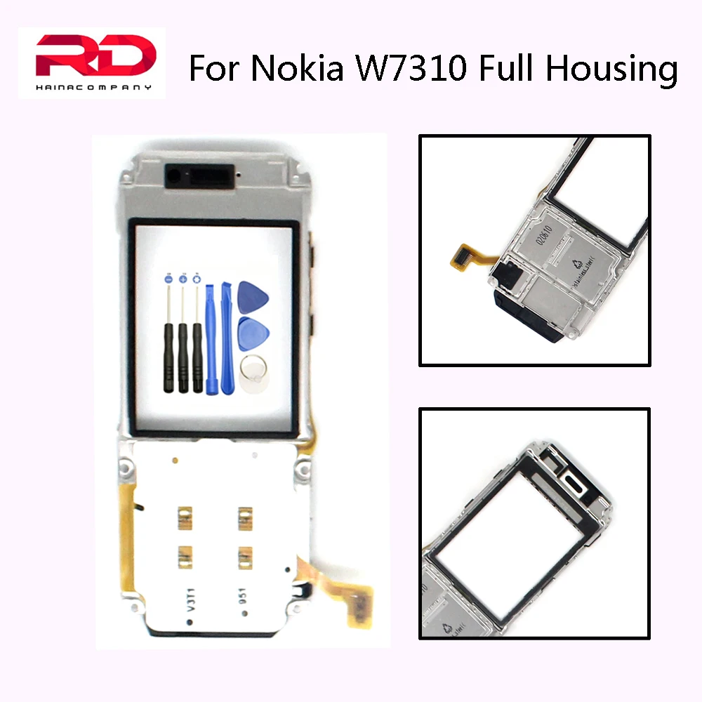 w7310 Flex Cable Metal Full Housing Cover Case For Nokia w7310 Metal Housing With Keypad Flex Cable Black
w7310 Flex Cable Metal Full Housing Cover Case For Nokia w7310 Metal Housing With Keypad Flex Cable Black