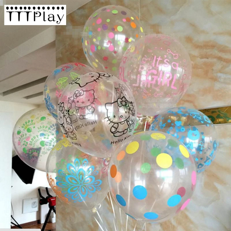 10pcs/lot 12 Inch Clear Stars Romantic & Polka Dot Transparent Latex Balloons Children Birthday Party Wedding Decoration Balloon
10pcs/lot 12 Inch Clear Stars Romantic & Polka Dot Transparent Latex Balloons Children Birthday Party Wedding Decoration Balloon