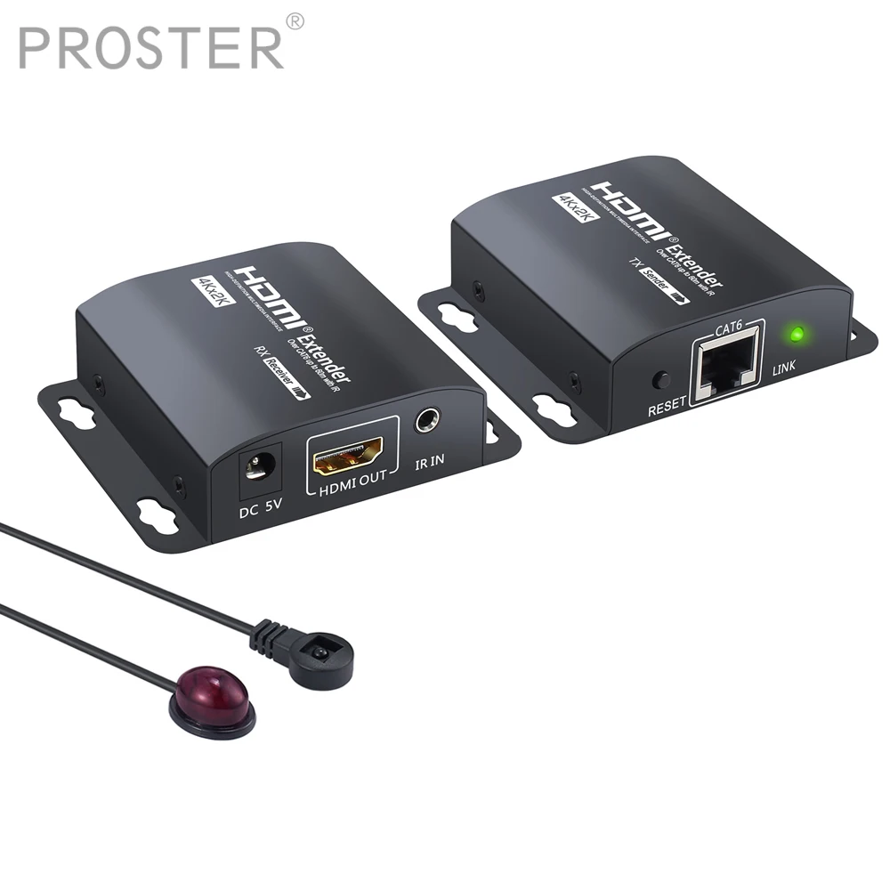 Расширитель HDMI протестер 1080 футов 60 м 4K x 2K 3D P Ретранслятор с пультом