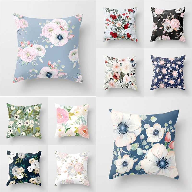 Pink Printed Flowers Decorative Cushion Covers 45x45cm Plants Throw Pillows Decor Home Decoration Maison Farmhouse Decor Room
Pink Printed Flowers Decorative Cushion Covers 45x45cm Plants Throw Pillows Decor Home Decoration Maison Farmhouse Decor Room