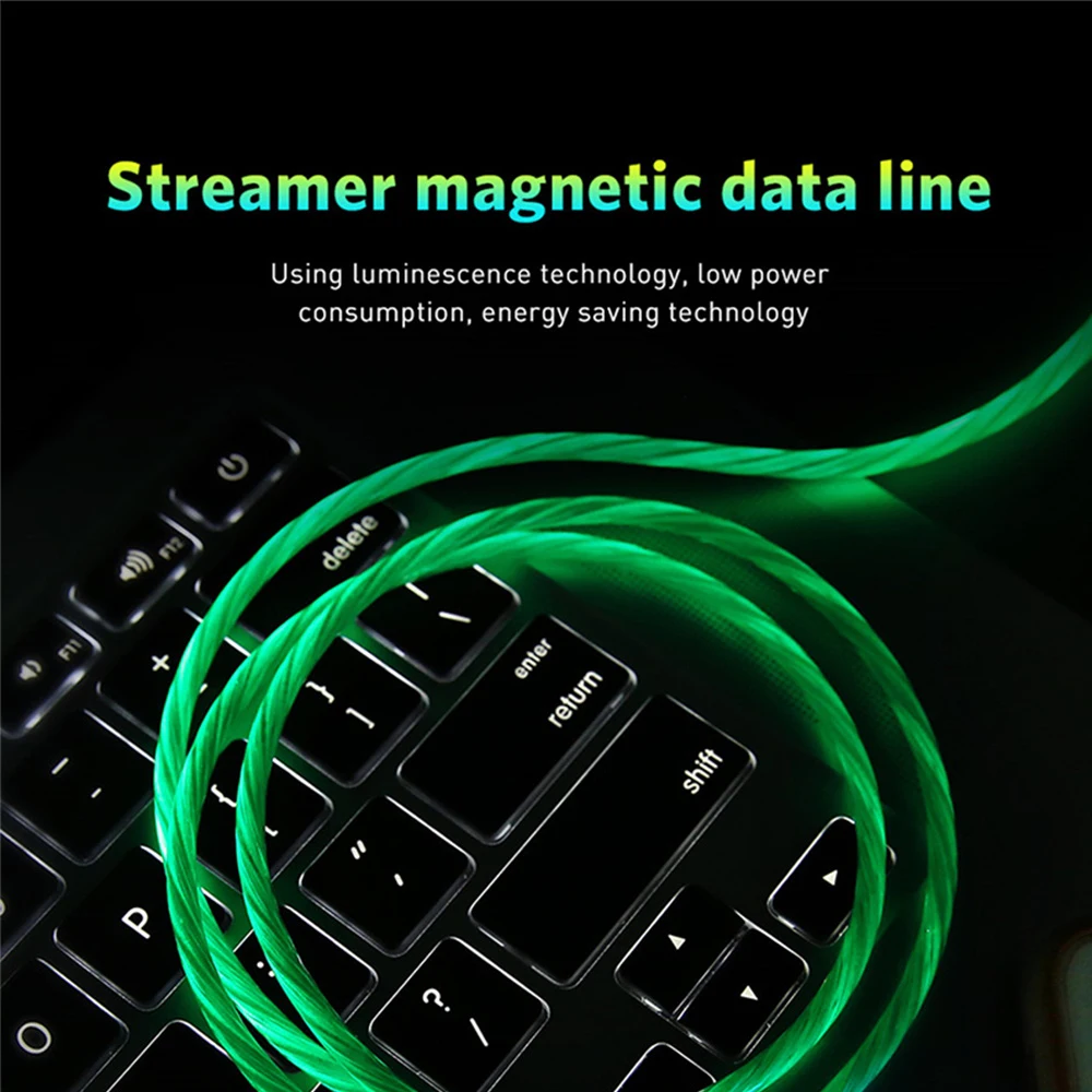 Fast charging For iPhone X XR 6 7 8 Plus&Android Samsung S9 wit Smash Magnetic flowing light for Micro USB and Type C Cable
Fast charging For iPhone X XR 6 7 8 Plus&Android Samsung S9 wit Smash Magnetic flowing light for Micro USB and Type C Cable