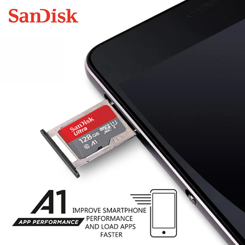 Sandisk Ultra Micro SD 128 ГБ 32 64 Гб 256 16 400 карта SD/TF флэш карты памяти microSD для телефона|Карты