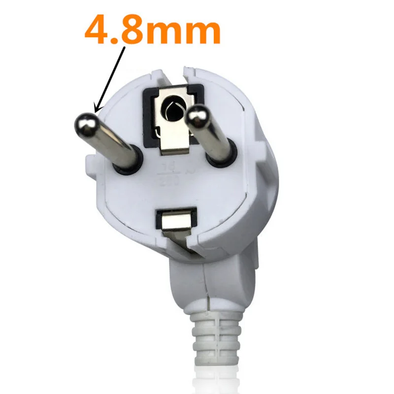 30PCS EU Plug 4.8mm AC Power Adapter Socket 16A 4000W Connector Cable Electrical Plug Male Converter Adaptor Detachable Plug
30PCS EU Plug 4.8mm AC Power Adapter Socket 16A 4000W Connector Cable Electrical Plug Male Converter Adaptor Detachable Plug