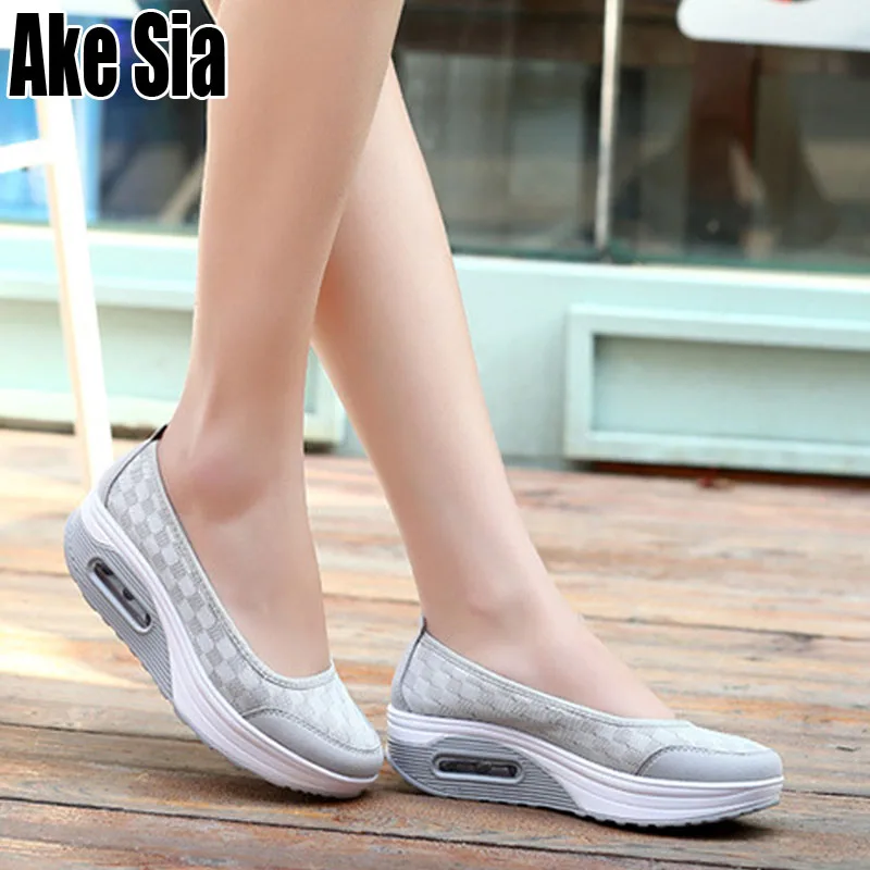 Ake Sia New Arrival Spring Women's Breathable Air Mesh Swing Fashion Casual Shoes Female Sponge Cake Mujer Zapatillas Shoes A002
Ake Sia New Arrival Spring Women's Breathable Air Mesh Swing Fashion Casual Shoes Female Sponge Cake Mujer Zapatillas Shoes A002