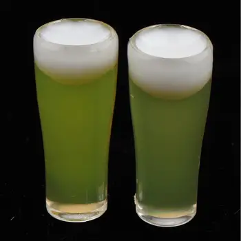 2-Pack Dollhouse Miniature 1:12 High Beer Mugs Drink Cups with Beer Kitchen Grocery Toys - Size 1x1x2cm / 0.39x0.39x0.79in
2-Pack Dollhouse Miniature 1:12 High Beer Mugs Drink Cups with Beer Kitchen Grocery Toys - Size 1x1x2cm / 0.39x0.39x0.79in