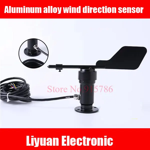 Aluminum alloy wind direction sensor / DC12-24V metal anemometer /0-5V 4-20MA output wind speed transmitter for weather station
Aluminum alloy wind direction sensor / DC12-24V metal anemometer /0-5V 4-20MA output wind speed transmitter for weather station
