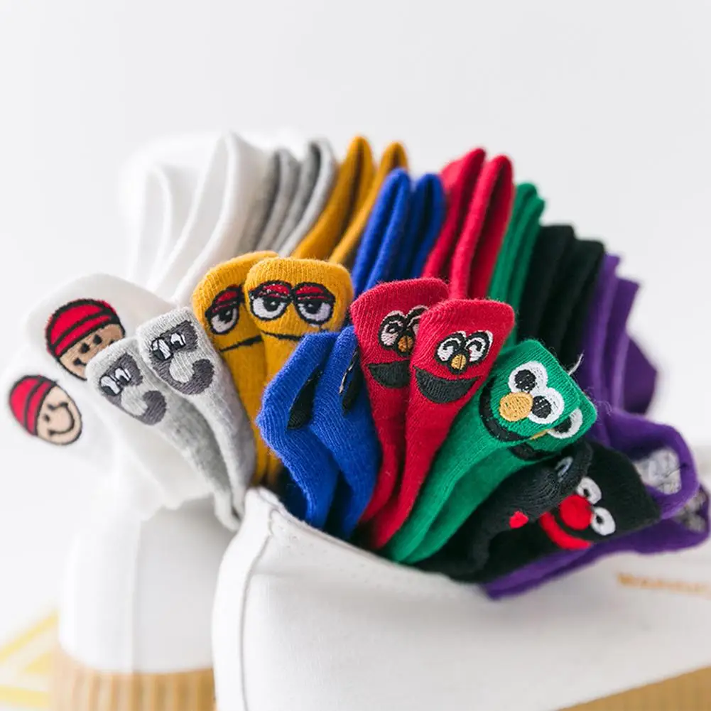 Yfashion Funny Embroidered Expression Kawaii Women Socks Happy Fashion Ankle Cute Socks Summer Cotton 1 Pair Candy Color
Yfashion Funny Embroidered Expression Kawaii Women Socks Happy Fashion Ankle Cute Socks Summer Cotton 1 Pair Candy Color