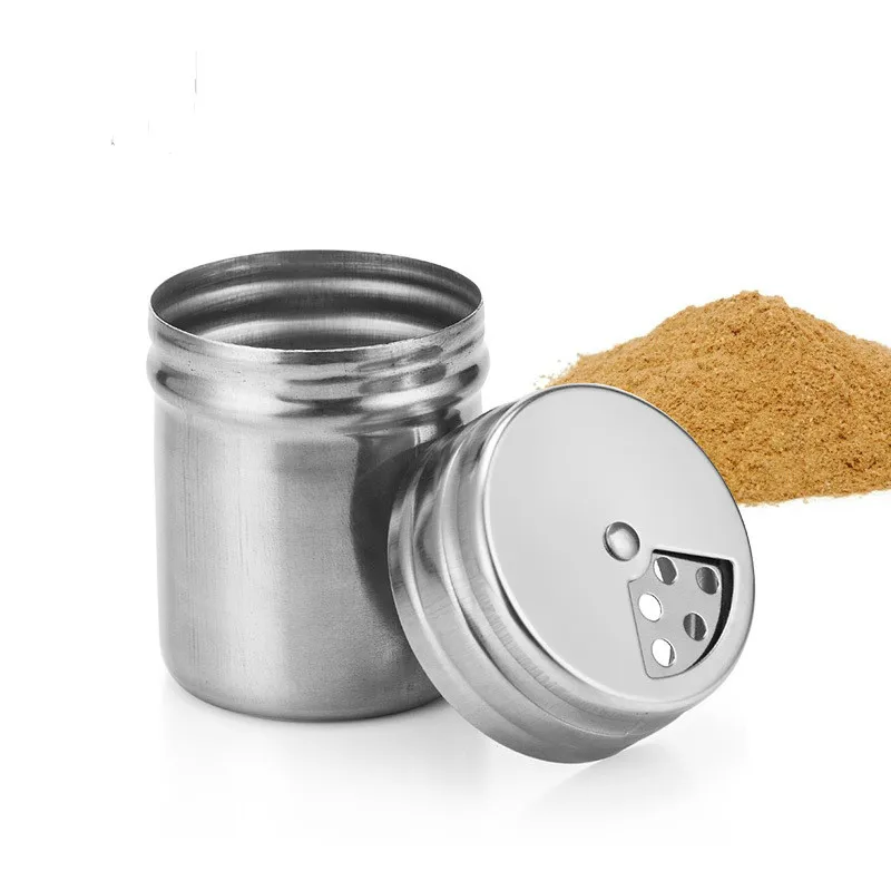Outdoor picnic Stainless Steel Season Bottle Grill pot salt and pepper shakers spice jar condiment container storage organizer
Outdoor picnic Stainless Steel Season Bottle Grill pot salt and pepper shakers spice jar condiment container storage organizer