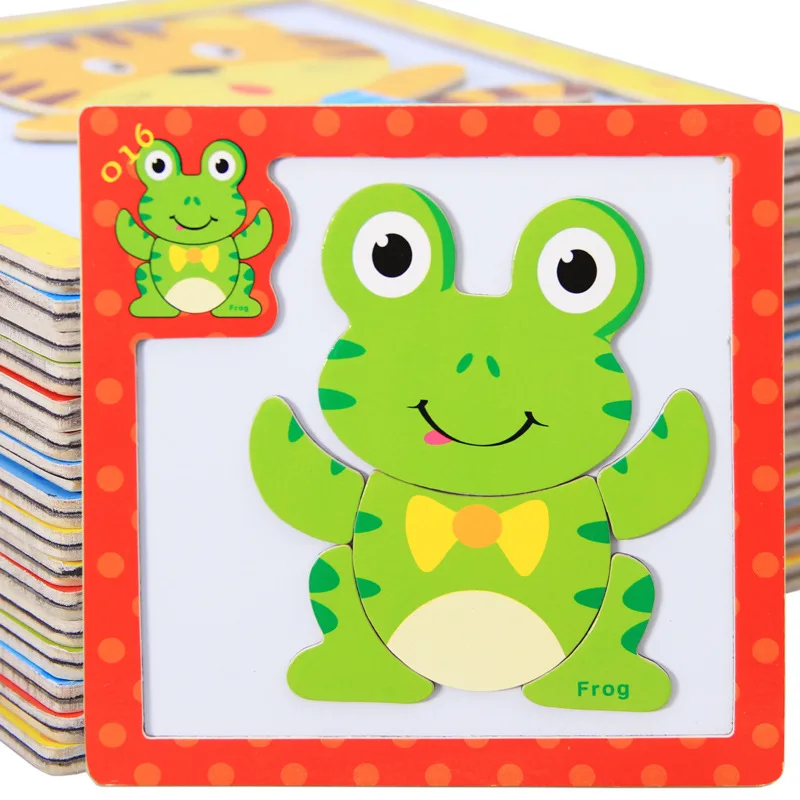 Montessori Materials Toys for Children Nursery Early Educational Learning Puzzle Wooden Toy 3D Magnetic Cartoon Animal Puzzles
Montessori Materials Toys for Children Nursery Early Educational Learning Puzzle Wooden Toy 3D Magnetic Cartoon Animal Puzzles