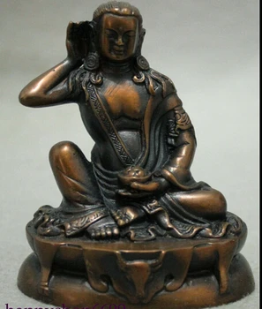 WBY---415+++Tibet Tibetan Buddhist Bronze Milarepa Arhat Buddha Ride Deer Head Statue Set
WBY---415+++Tibet Tibetan Buddhist Bronze Milarepa Arhat Buddha Ride Deer Head Statue Set