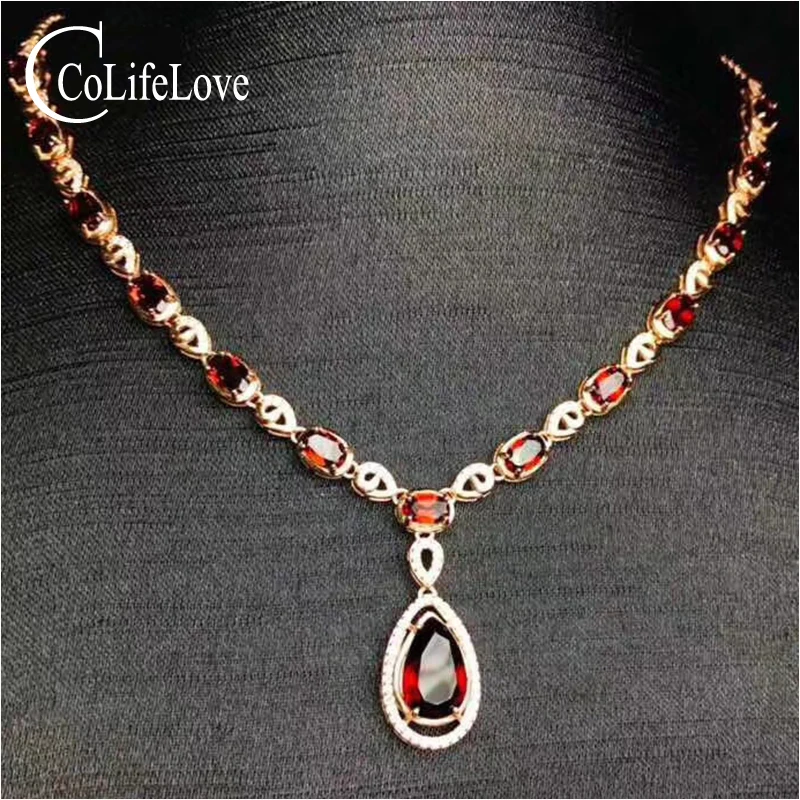 Elegant Garnet Necklace for Evening Party Real Natural Wine Red Garnet Silver Garnet 925 Silver Garnet Jewelry
Elegant Garnet Necklace for Evening Party Real Natural Wine Red Garnet Silver Garnet 925 Silver Garnet Jewelry