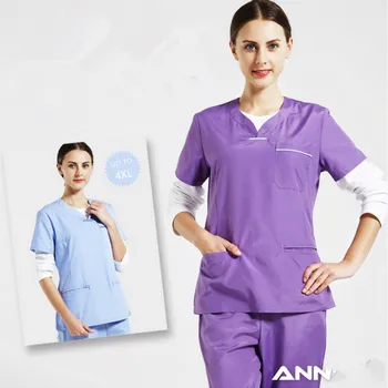 New product woman's dental clinic medical hospital scrub set uniform nurse short sleeve surgical clothes anti-wrinkle
New product woman's dental clinic medical hospital scrub set uniform nurse short sleeve surgical clothes anti-wrinkle