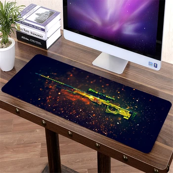 70*30cm CS GO Gaming Mouse pad Gamer XL Large Grande Mousepad Gun AWP Dragon Lore AK47 M4A1Rubber Computer Laptop Desk Mat
70*30cm CS GO Gaming Mouse pad Gamer XL Large Grande Mousepad Gun AWP Dragon Lore AK47 M4A1Rubber Computer Laptop Desk Mat