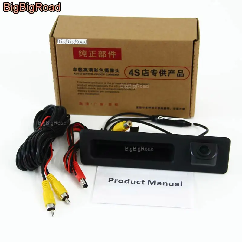 BigBigRoad Car Trunk Handle Rear View Backup Reverse Camera For BMW 3 F30 F31 F34 / 330d Touring 2012~2015 / X3 F25 2010~2015
BigBigRoad Car Trunk Handle Rear View Backup Reverse Camera For BMW 3 F30 F31 F34 / 330d Touring 2012~2015 / X3 F25 2010~2015