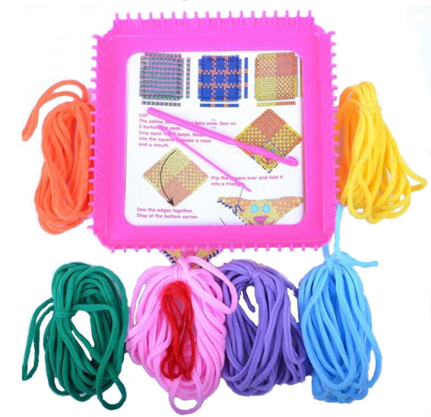 Craft Weaving Loom DIY Knitting Machine Yarn Loom Knitting Weaving Frame Pixel Sewing Accessories DIY Sewing Tools
Craft Weaving Loom DIY Knitting Machine Yarn Loom Knitting Weaving Frame Pixel Sewing Accessories DIY Sewing Tools