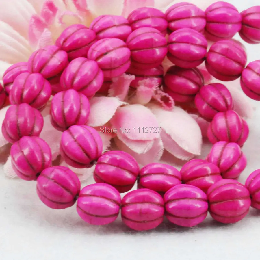 10mm Rose Pumpkin DIY Loose Beads Turkey Howlite Natural Stone Fashion Jewelry Making Ornaments Women Girls Gifts Accessories
10mm Rose Pumpkin DIY Loose Beads Turkey Howlite Natural Stone Fashion Jewelry Making Ornaments Women Girls Gifts Accessories