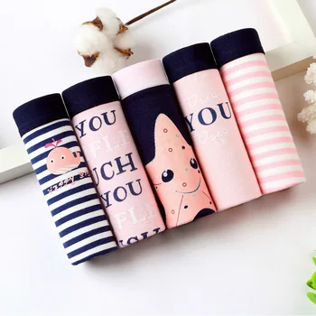 3pcs/lot Cotton Panties Letter And Starfish Print Underwear Mid-Rise Breathable Combination Knickers Sweet Style Briefs
3pcs/lot Cotton Panties Letter And Starfish Print Underwear Mid-Rise Breathable Combination Knickers Sweet Style Briefs