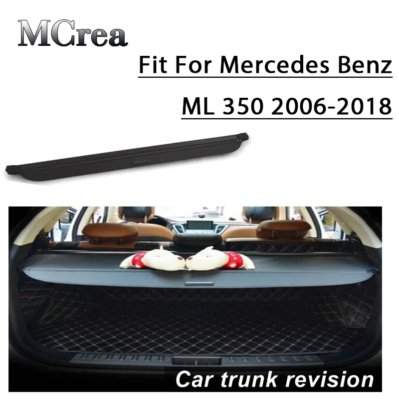 MCrea 1Set Car Styling Rear Trunk Parcel Shelf Security Cover Cargo Shield For Mercedes Benz ML 350 2006-2018 Auto Accessories
MCrea 1Set Car Styling Rear Trunk Parcel Shelf Security Cover Cargo Shield For Mercedes Benz ML 350 2006-2018 Auto Accessories