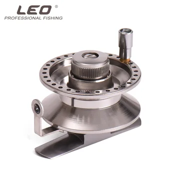 Leo 27758 Fishing Reel BLT40/50/60 Side Foot Metal Front Pulley 3 BB Gear Ratio 1:1 Aluminum Alloy CNC Ice Fishing Gear Pesca
Leo 27758 Fishing Reel BLT40/50/60 Side Foot Metal Front Pulley 3 BB Gear Ratio 1:1 Aluminum Alloy CNC Ice Fishing Gear Pesca