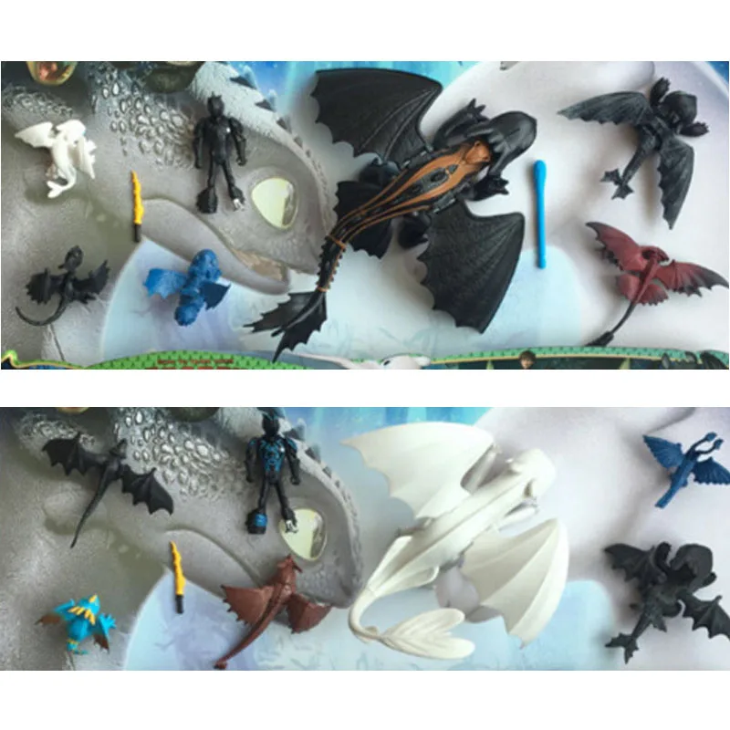 New toy! How to Train Your Dragon Toothless model figures Light Fury Black and White Toothless action toys gifts for Children
New toy! How to Train Your Dragon Toothless model figures Light Fury Black and White Toothless action toys gifts for Children