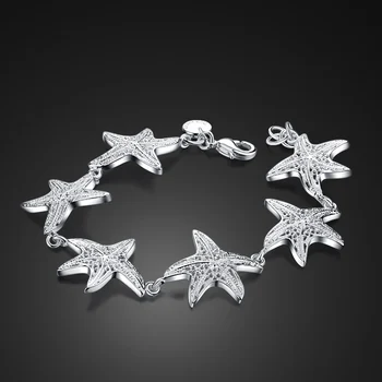 Hot style!!! Women fashion 100% 925 sterling silver bracelet Glamor female silver bracelet Popular Lady jewelry Birthday gift
Hot style!!! Women fashion 100% 925 sterling silver bracelet Glamor female silver bracelet Popular Lady jewelry Birthday gift