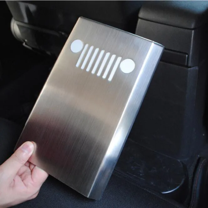 Stainless Steel Interior Accessories Armrest Box Rear Panel Cover Trim for Jeep Compass Patriot 2011-2016 car-styling
Stainless Steel Interior Accessories Armrest Box Rear Panel Cover Trim for Jeep Compass Patriot 2011-2016 car-styling