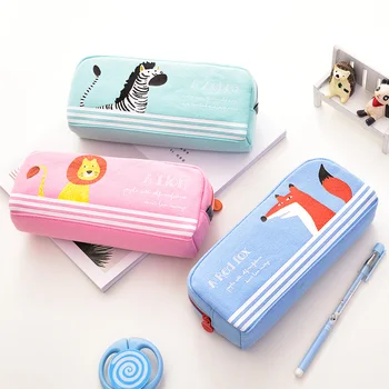 Deli Fiber Pencil Bags Cute Cartoon Canvas Pencil Case Student Stationery Box Pupil Kawaii Pencil Bag School and Office Supplies
Deli Fiber Pencil Bags Cute Cartoon Canvas Pencil Case Student Stationery Box Pupil Kawaii Pencil Bag School and Office Supplies