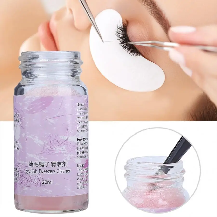 20ml Professional Eyelash Extension Tweezers Cleaner Eyelash Tweezers Glue Remover Disinfect Product
20ml Professional Eyelash Extension Tweezers Cleaner Eyelash Tweezers Glue Remover Disinfect Product