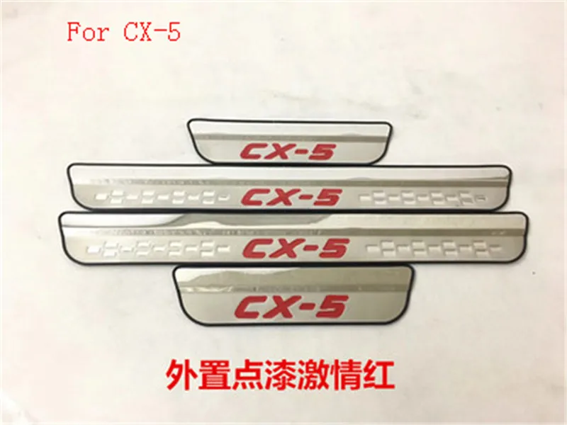 Door Sill Scuff Plate Welcome Pedal Stainless Steel Car Styling Car Accessories fit For Mazda CX-5 cx5 2017 2018 Car styling
Door Sill Scuff Plate Welcome Pedal Stainless Steel Car Styling Car Accessories fit For Mazda CX-5 cx5 2017 2018 Car styling