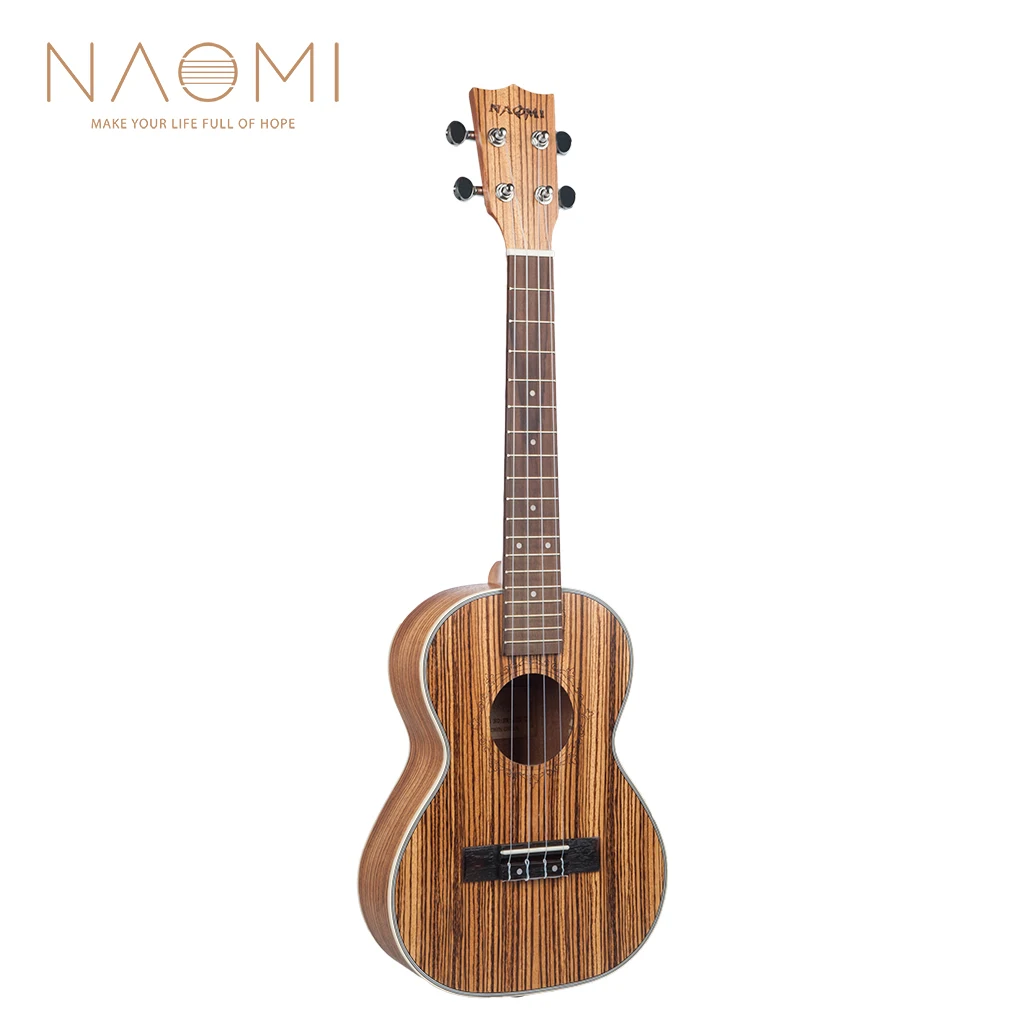NAOMI Tenor Ukulele Ukelele Uke 26 inch 18 Frets Zebrawood 4 String Hawaii Guitar Professional Musical Instrument
NAOMI Tenor Ukulele Ukelele Uke 26 inch 18 Frets Zebrawood 4 String Hawaii Guitar Professional Musical Instrument