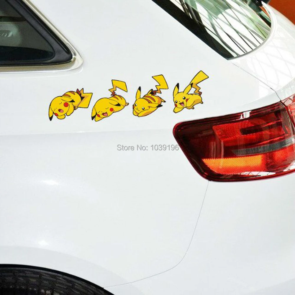 Car Styling Cartoon Animal Pet Pikachu Pokemon Expression Combination Sticker Decals for Toyota Peugeot VW Ford Lada Mazda Honda
Car Styling Cartoon Animal Pet Pikachu Pokemon Expression Combination Sticker Decals for Toyota Peugeot VW Ford Lada Mazda Honda