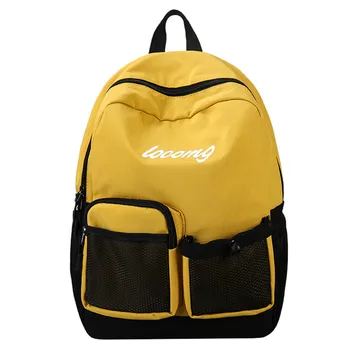Harajuku Contrast Color Nylon School Bags Couples And Sisters Large Capacity Multifunction Book Case Teenager Travel Backpack #V
Harajuku Contrast Color Nylon School Bags Couples And Sisters Large Capacity Multifunction Book Case Teenager Travel Backpack #V