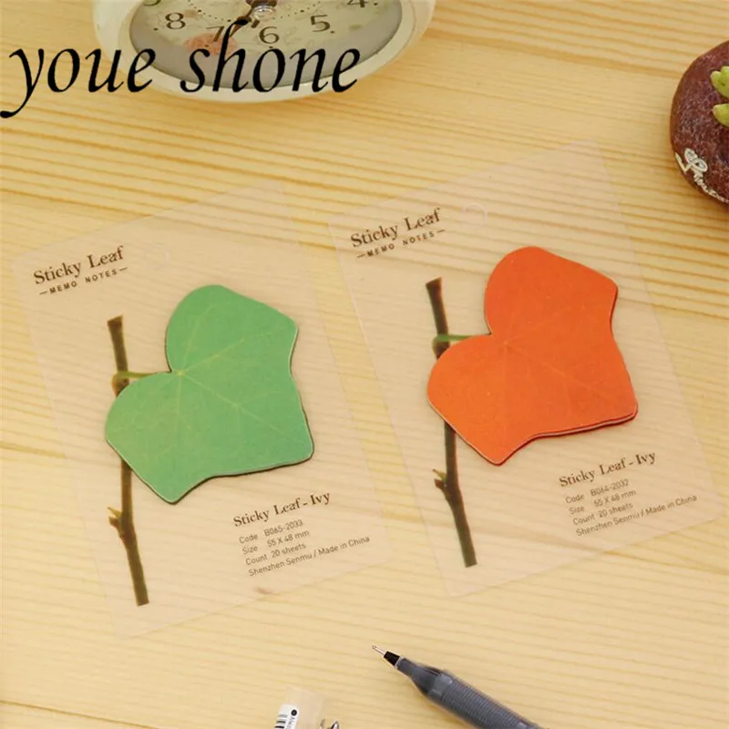 1PCS kawaii Stationery Leaves Sticky Notes And Memo Pads Easy To Paste Sticker Paper N Times Paste
1PCS kawaii Stationery Leaves Sticky Notes And Memo Pads Easy To Paste Sticker Paper N Times Paste