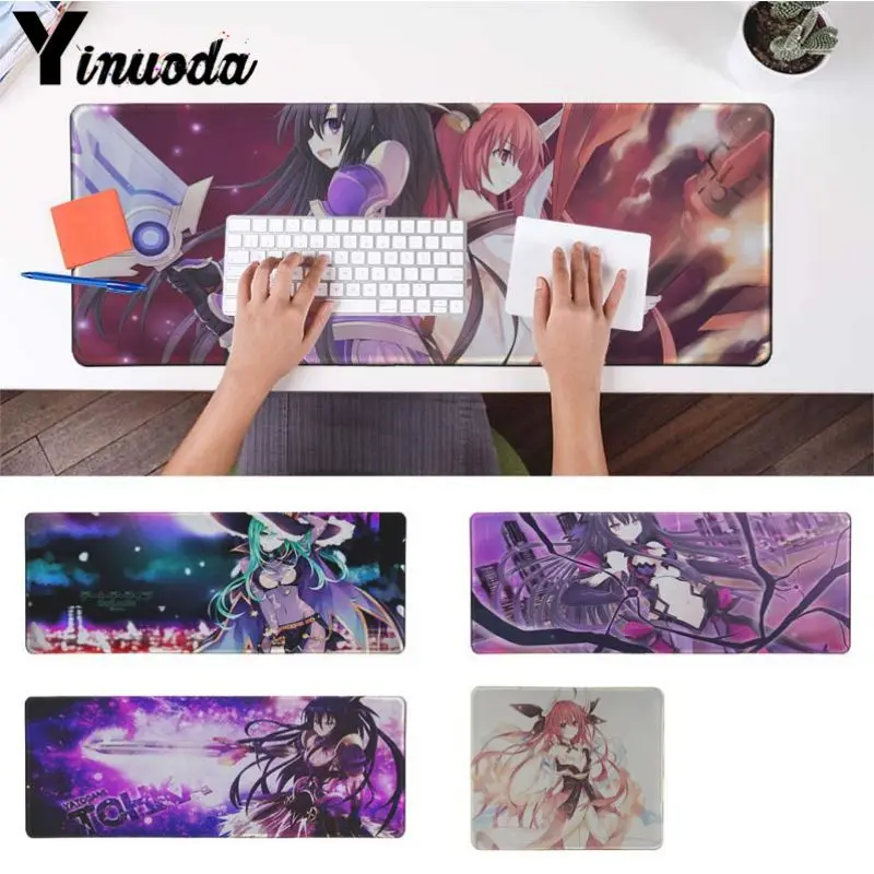 Yinuoda PC DATE A LIVE Customized MousePads Computer Laptop Anime Mouse Mat Size for 18x22cm 20x25cm 25x29cm 30x90cm 40x90cm
Yinuoda PC DATE A LIVE Customized MousePads Computer Laptop Anime Mouse Mat Size for 18x22cm 20x25cm 25x29cm 30x90cm 40x90cm